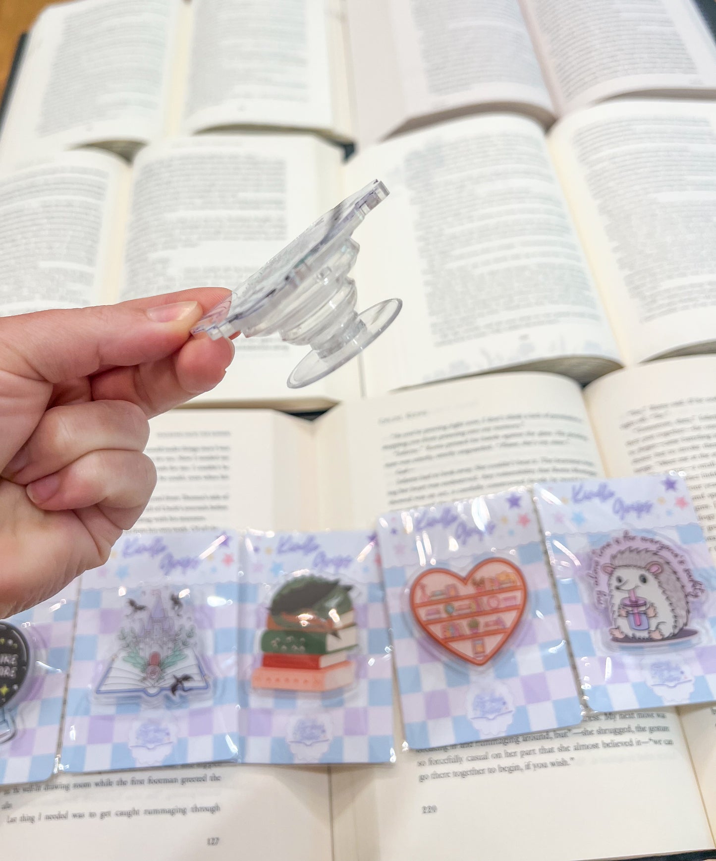 Kindle/Phone Grip