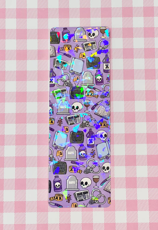 Thriller bookmark