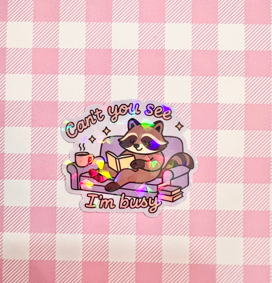 Can’t You See Sticker