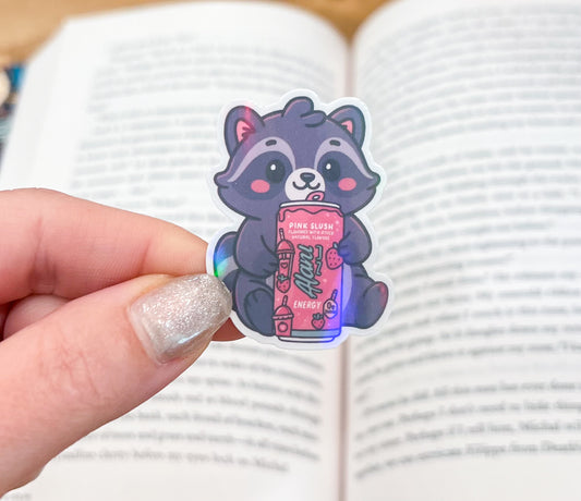Raccoon sticker