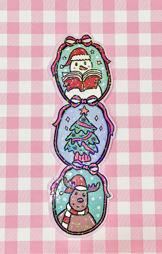 Christmas bookmark