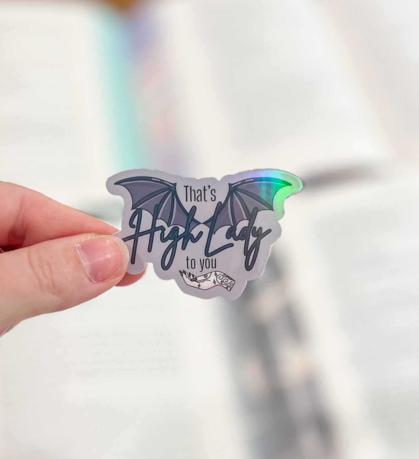 High Lady sticker