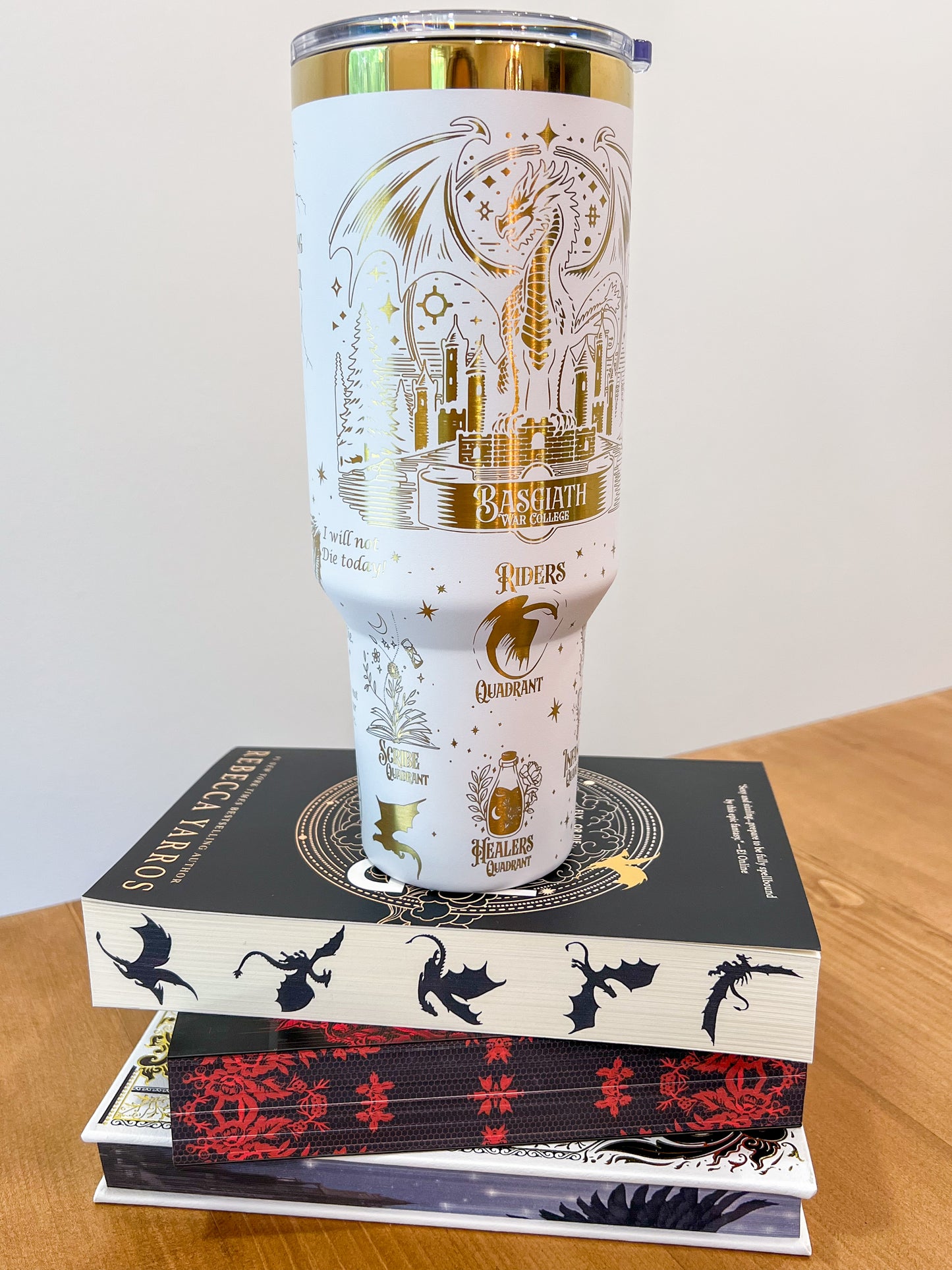 Fourth Wing tumbler