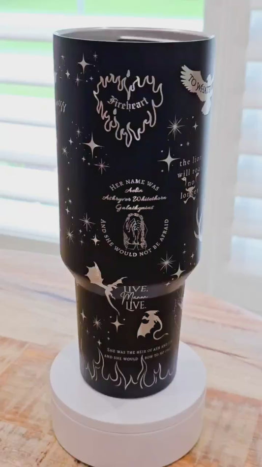 Throne of Glass tumbler